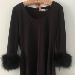 NWT Dress - Calvin Klein Dress - Dramatic Sleeves - Size 6 - NEW